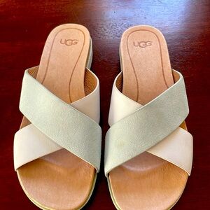 Like New UGG flip flops women size 7.5 US